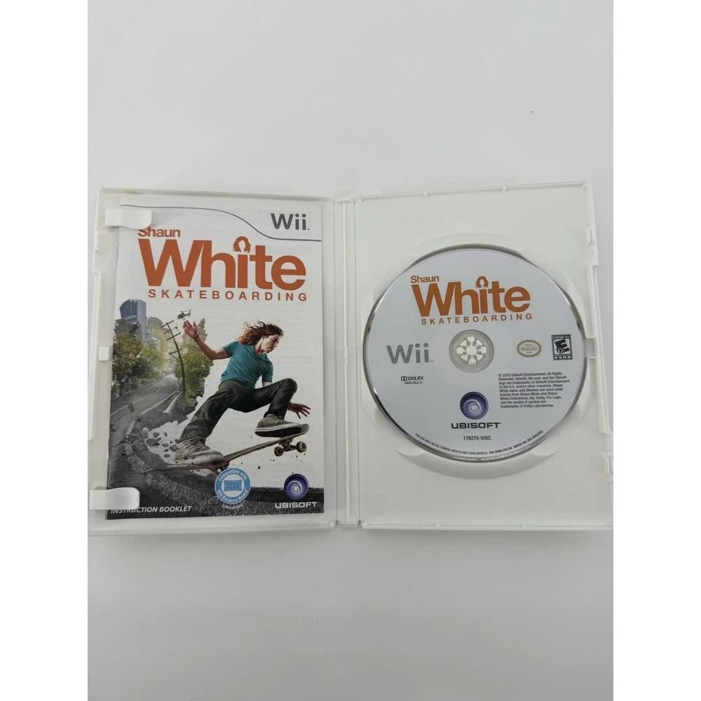 Shaun White Skateboarding Nintendo Wii Ubisoft With Manual CIB